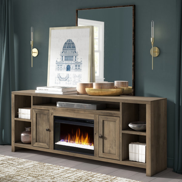 Greyleigh Columbia TV Stand for TVs up to 88 inches with Fireplace